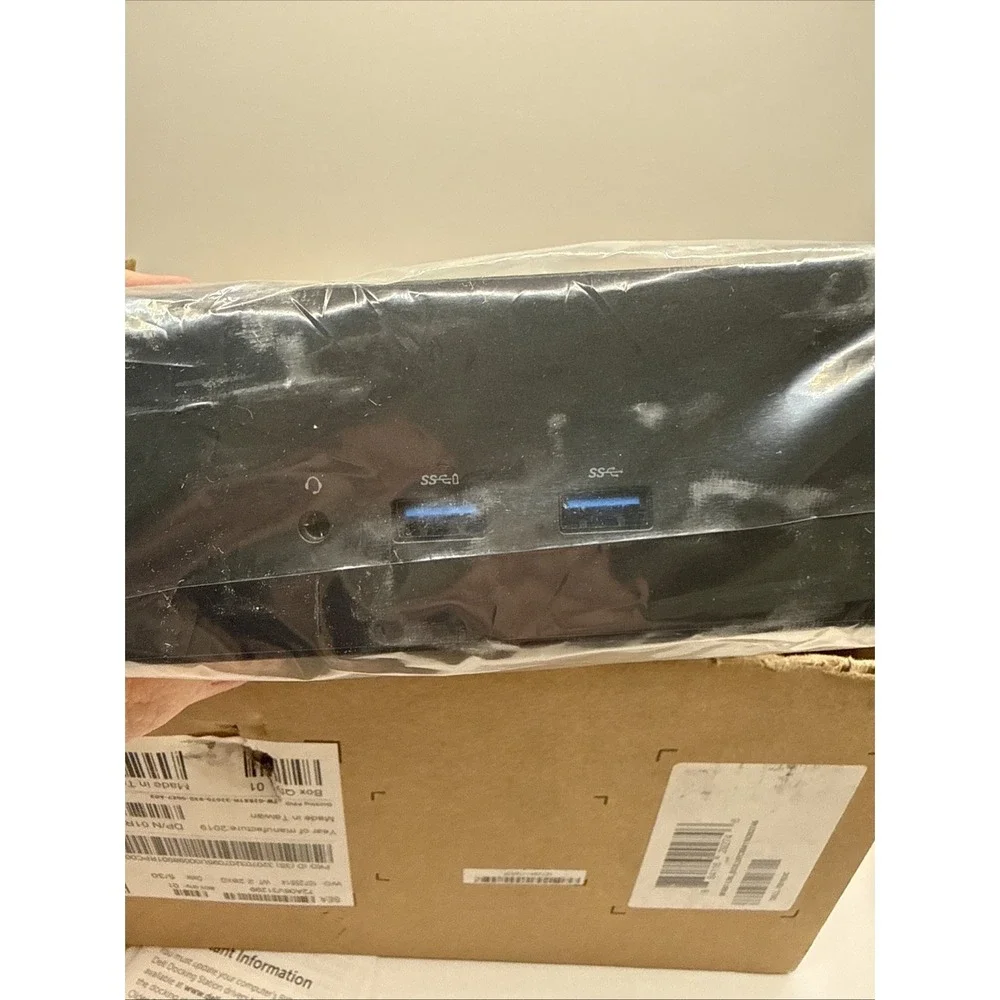 Dell Precision 7530 7730 Dual USB-C‎ Thunderbolt Dock-TB18DC-No AC adapter NEW